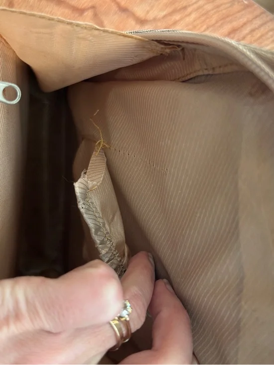 Burberry Beige Black Red Nova Check Mini Backpack - Picture 5 of 8